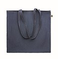 Recycled denim shopping bag