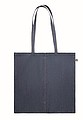 Recycled denim shopping bag
