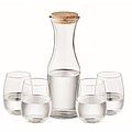 Recycled glass drink set