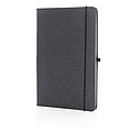 Recycled leather hardcover notebook A5