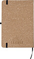 Recycled leather notebook (A5) Gianna