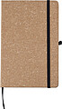 Recycled leather notebook (A5) Gianna