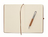 Recycled leather notebook set