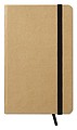 Recycled material notebook, black
