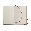 Recycled material notebook, red