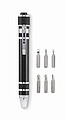 recycled multi tool pen, black