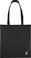 Recycled nonwoven (80 gsm) shopping bag Vian, black