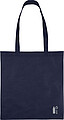 Recycled nonwoven (80 gsm) shopping bag Vian, blue