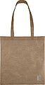 Recycled nonwoven (80 gsm) shopping bag Vian, brown