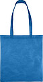 Recycled nonwoven (80 gsm) shopping bag Vian, light blue