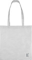 Recycled nonwoven (80 gsm) shopping bag Vian, white