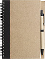 Recycled notebook. Black