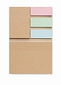 Recycled paper memo set