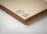 Recycled paper memo set