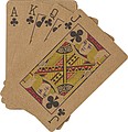 Recycled paper playing cards