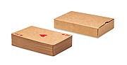 Recycled paper playing cards