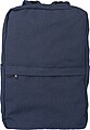 Recycled polycotton (330 gsm) backpack, blue