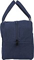 Recycled polycotton (330 gsm) cooler bag, blue