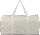 Recycled polycotton (330 gsm) duffle bag Tian, beige