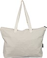 Recycled polycotton (330 gsm) tote bag Malina, beige