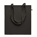 Recycled post-consumer cotton shopping bag