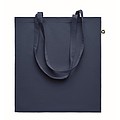 Recycled post-consumer cotton shopping bag