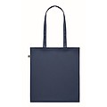 Recycled post-consumer cotton shopping bag