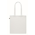 Recycled post-consumer cotton shopping bag