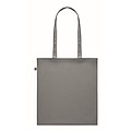 Recycled post-consumer cotton shopping bag