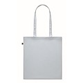 Recycled post-consumer cotton shopping bag