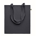 Recycled post-consumer cotton shopping bag