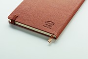 Recycled PU A5 lined notebook
