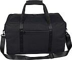 Recycled PU duffle bag Mirae, black