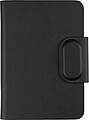Recycled PU passport holder Mavi, black