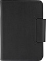 Recycled PU passport holder Mavi, black