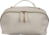 Recycled PU toilet bag Alon, beige