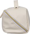 Recycled PU toilet bag Alon, beige