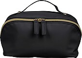 Recycled PU toilet bag Alon, black