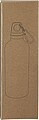 Recycled stainless steel double walled bottle (500 ml), black