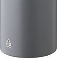 Recycled stainless steel double walled bottle (500 ml), grey