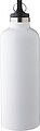 Recycled stainless steel double walled bottle (500 ml), white