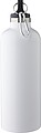 Recycled stainless steel double walled bottle (500 ml), white