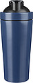 Recycled stainless steel double-walled drinking bottle (750 ml) Orla, cobalt blue