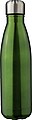 Recycled stainless steel double-walled flask 500 ml Clifford, green