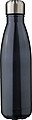 Recycled stainless steel double-walled flask 500 ml Clifford, gun metal