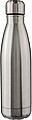 Recycled stainless steel double-walled flask 500 ml Clifford, silver