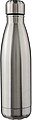 Recycled stainless steel double-walled flask 500 ml Clifford, silver