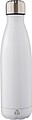 Recycled stainless steel double-walled flask 500 ml Clifford, white