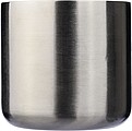Recycled stainless steel double-walled mug 400 ml Dwight, silver