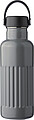 Recycled stainless steel drinking bottle (500 ml) Lior, grey